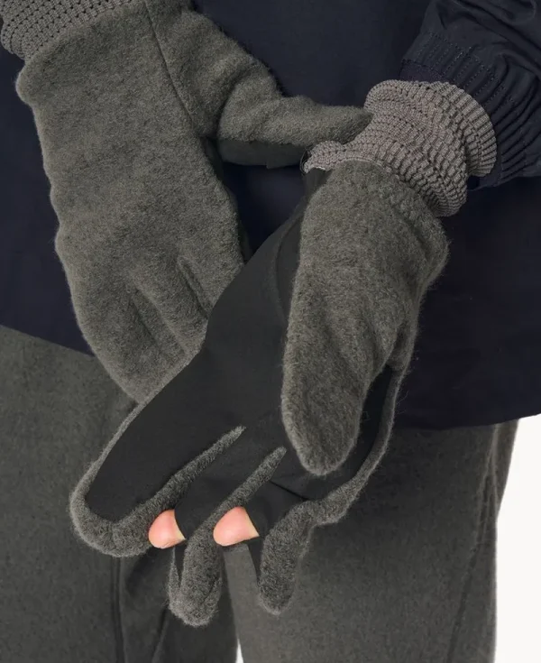 GOLDWIN 0 Wool Fleece Gloves – Dark Lava