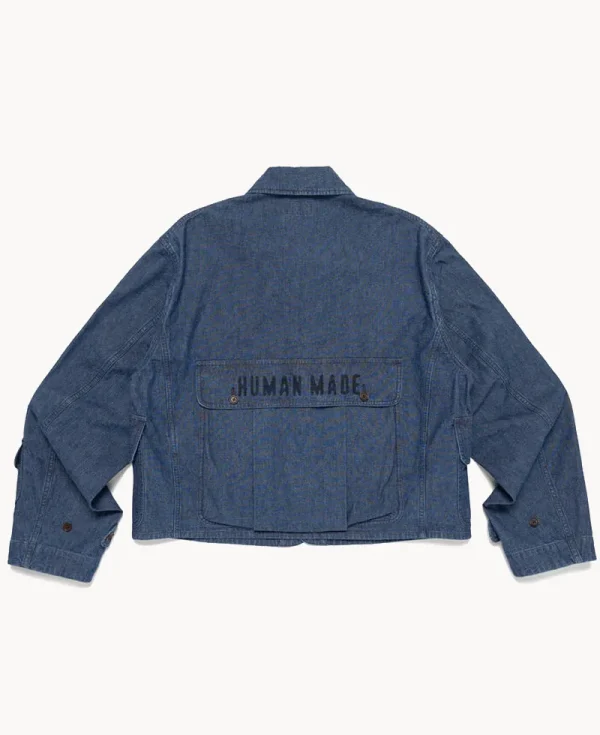 HUMAN MADE Denim Hunting Jacket – Indigo