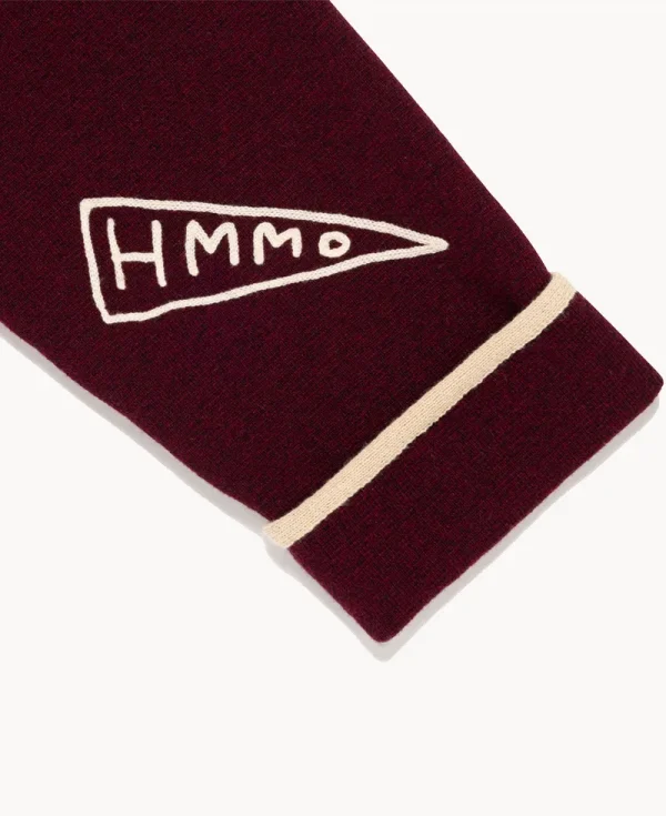 HUMAN MADE Knit Blazer – Burgundy