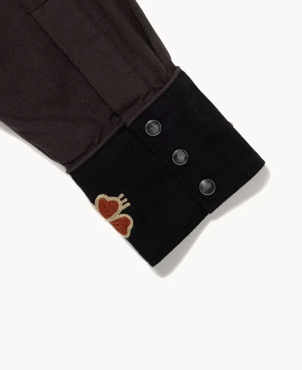 HUMAN MADE Western Shirt – Charcoal