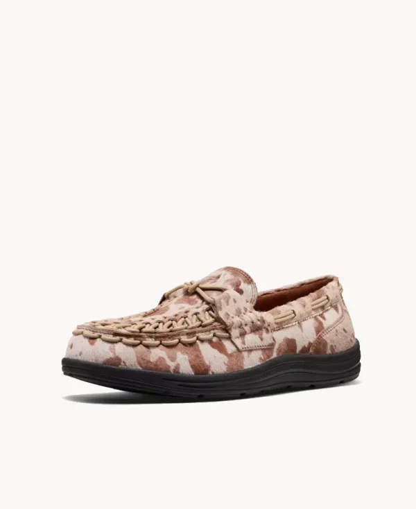 KEEN UNEEK Loafer Nocturnal Cow Red