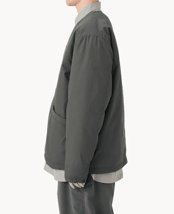 NANAMICA Down Cardigan Black