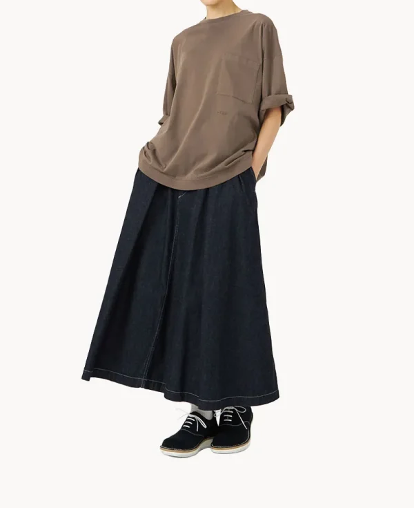 NANAMICA OOAL Pocket Tee Light Gray