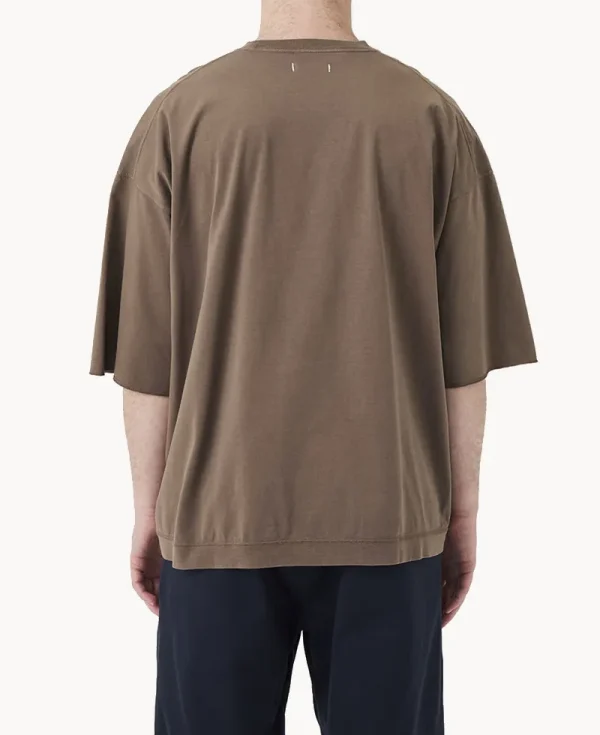 NANAMICA OOAL Pocket Tee Light Gray