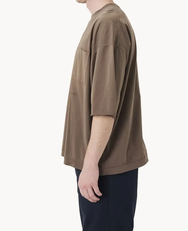 NANAMICA OOAL Pocket Tee Light Gray