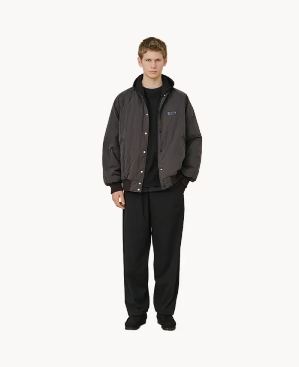 NANAMICA OOAL Quilting Varsity Jacket Dark Navy