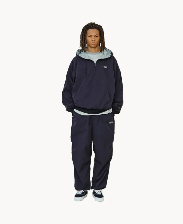 NANAMICA OOAL Wind Hooded Jacket Dark Navy