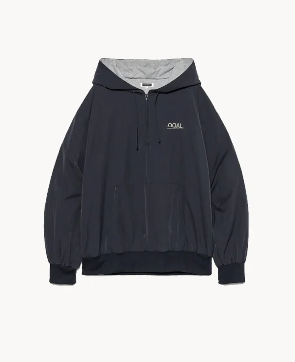NANAMICA OOAL Wind Hooded Jacket Dark Navy
