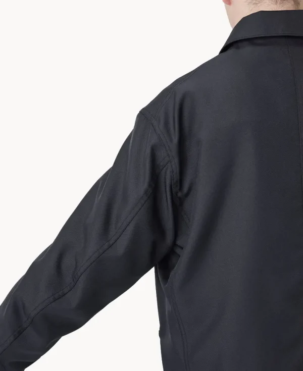NANAMICA Polyester Twill Coverall Jacket Dark Navy