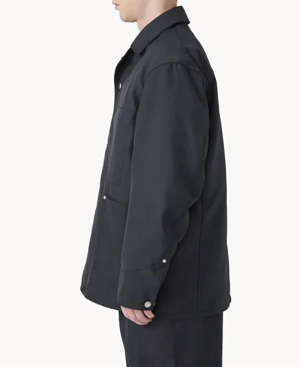NANAMICA Polyester Twill Coverall Jacket Dark Navy