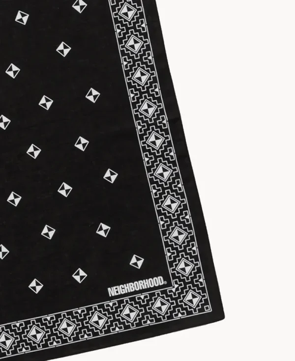 NEIGHBORHOOD Bandana – Black