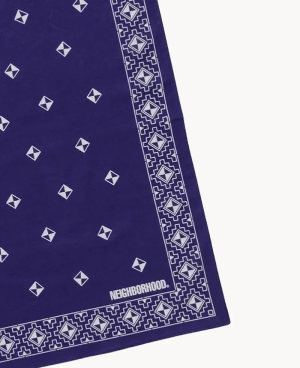 NEIGHBORHOOD Bandana – Navy
