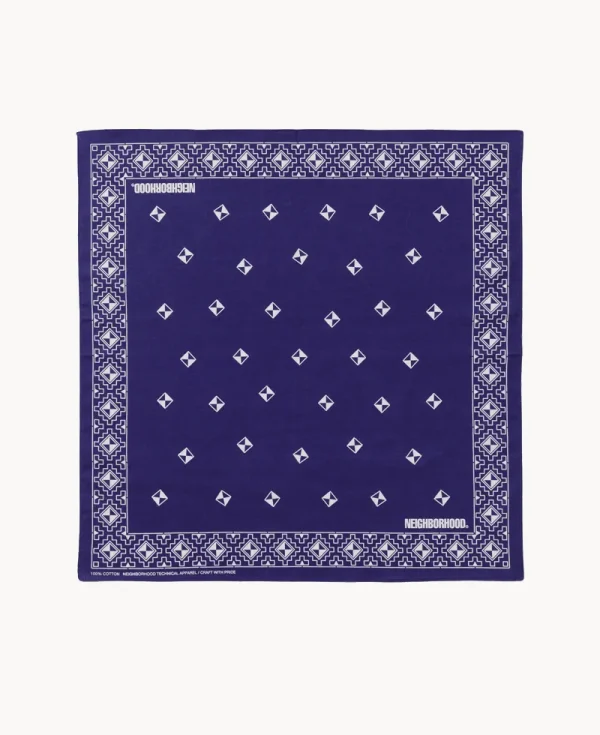 NEIGHBORHOOD Bandana – Navy