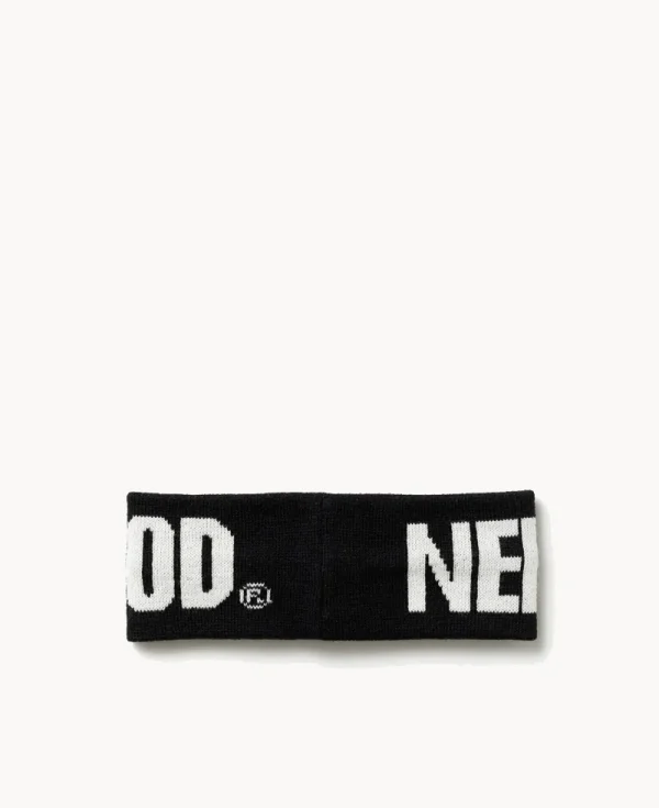 NEIGHBORHOOD Logo Hair Band – Black