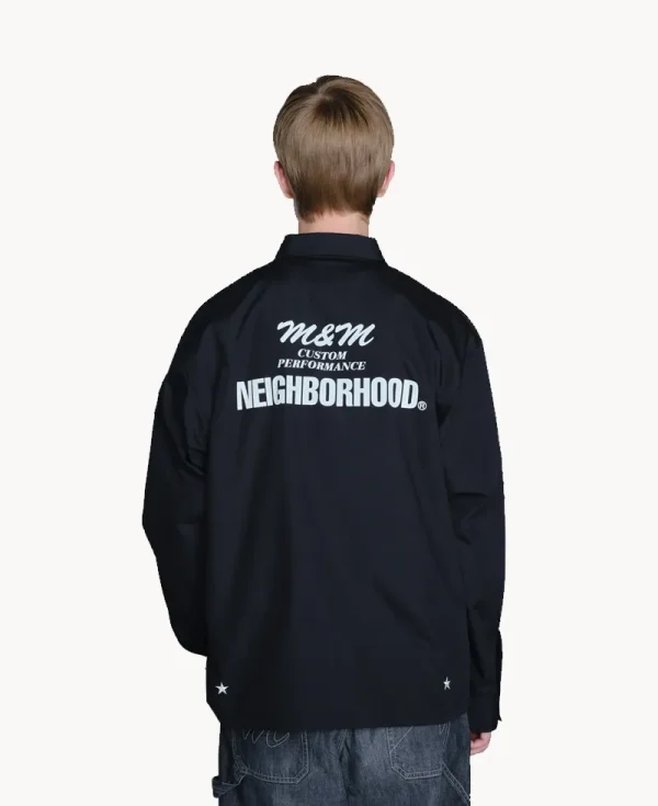 NEIGHBORHOOD NH x M&M. Classic Work LS Shirt – Gray