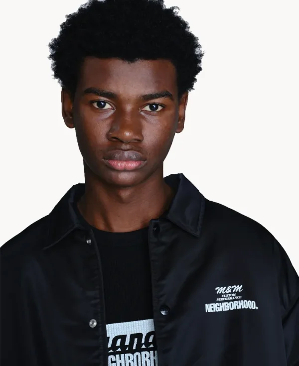 NEIGHBORHOOD NH x M&M. Windbreaker Jacket – Navy