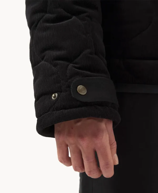 NICHOLAS DALEY LAVENHAM Riot Jacket – Black Wale Corduroy