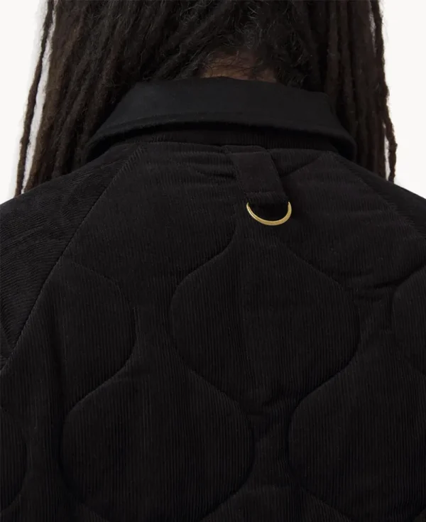 NICHOLAS DALEY LAVENHAM Riot Jacket – Black Wale Corduroy
