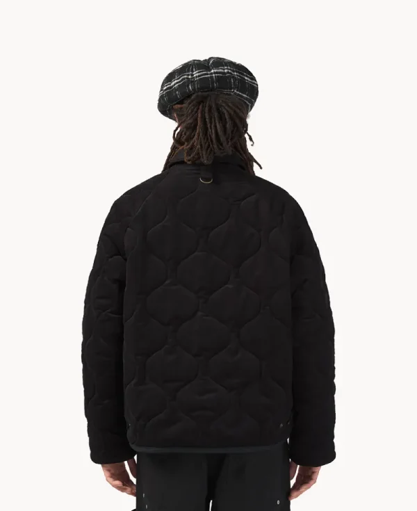 NICHOLAS DALEY LAVENHAM Riot Jacket – Black Wale Corduroy