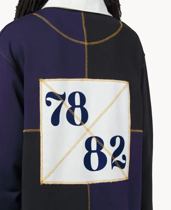 NICHOLAS DALEY Reggae Klub Rugby Jersey – Black Midnight 10oz Sweat