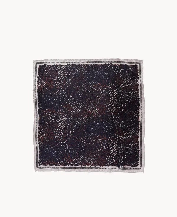 NOMARHYTHM TEXTILE Leopard Bandana Scarf – Brown