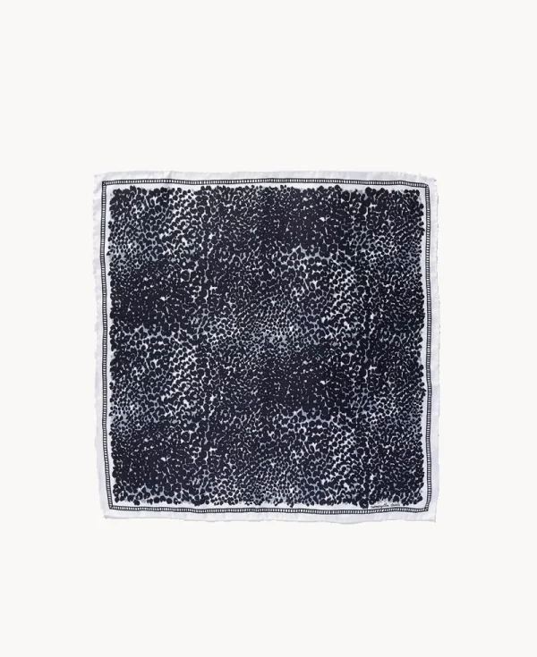 NOMARHYTHM TEXTILE Leopard Bandana Scarf – Gray