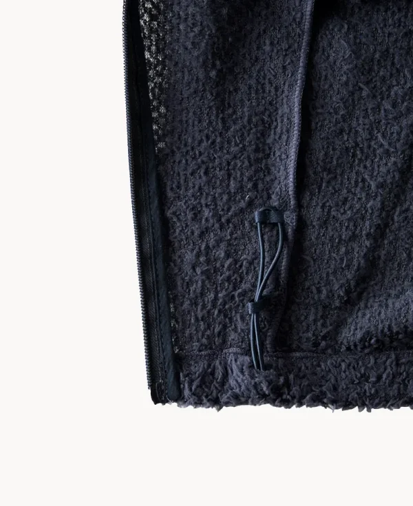 PAF Curved Fleece Hoodie (2026) – Navy