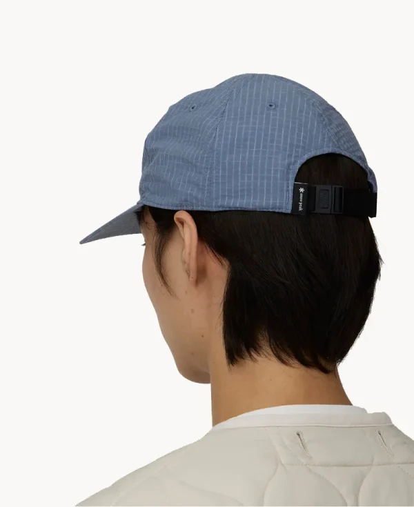 SNOW PEAK Kasuri Ripstop Cap – Black