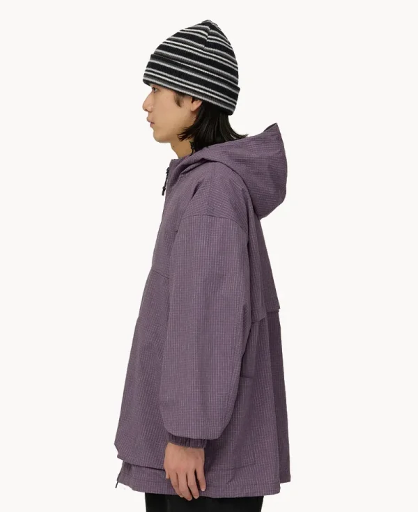 SNOW PEAK Kasuri Ripstop Jacket Dark Purple