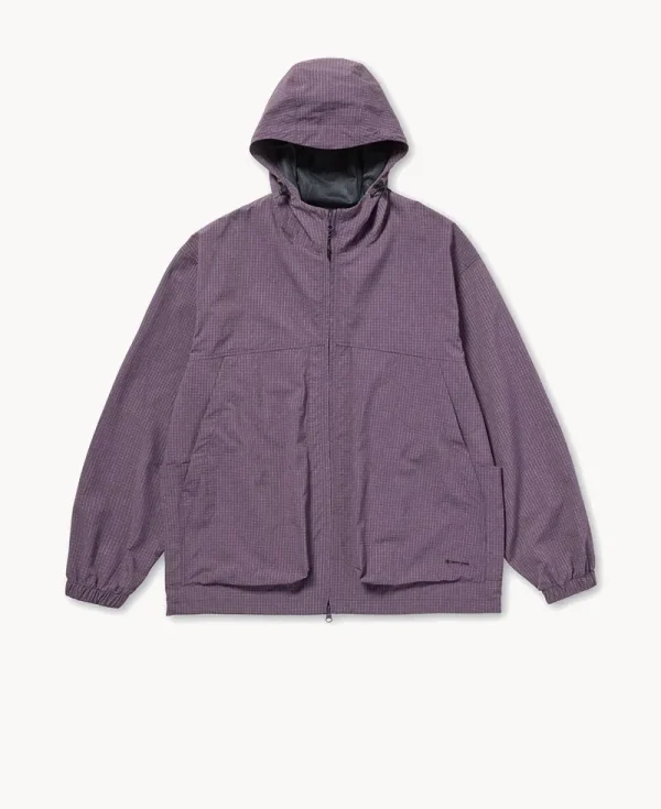SNOW PEAK Kasuri Ripstop Jacket Dark Purple