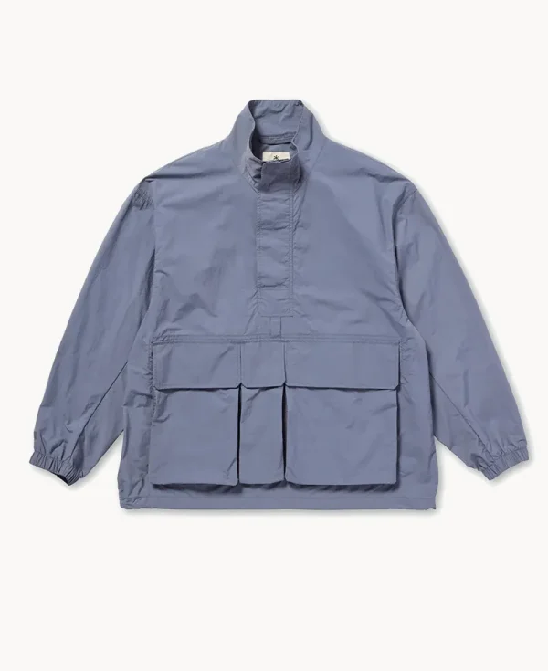 SNOW PEAK Nylon Double Rip Anorak Light Blue