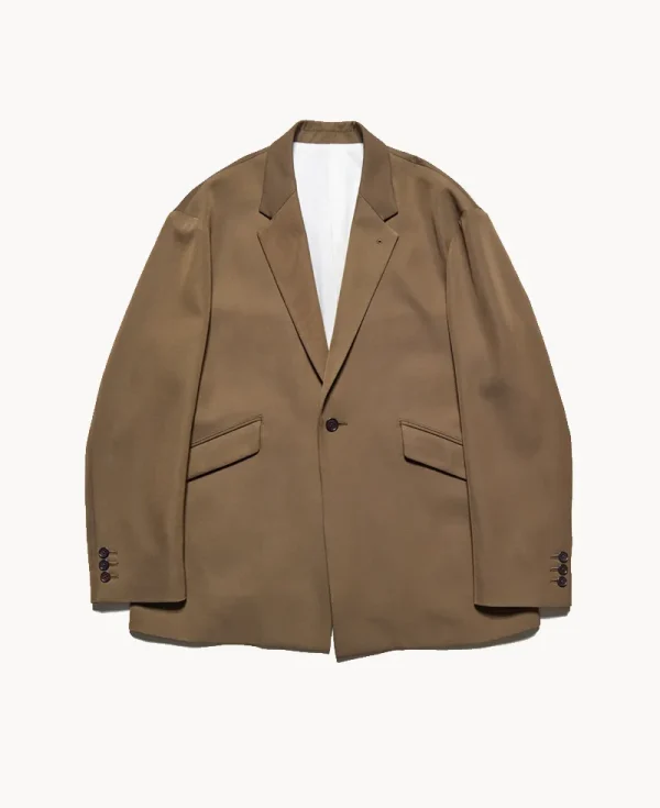 SOPHNET Doeskin Wool Oversized Jacket – Brown