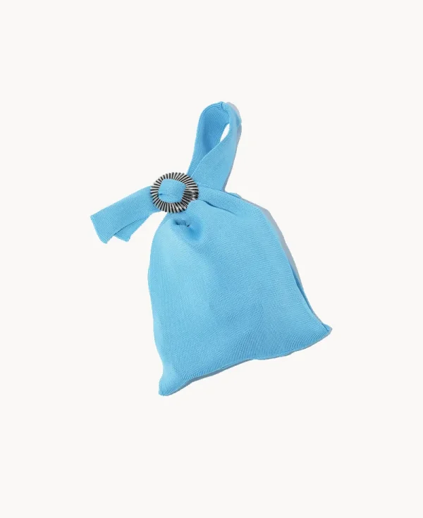 TOGA Concho Knit Bag – Light Blue