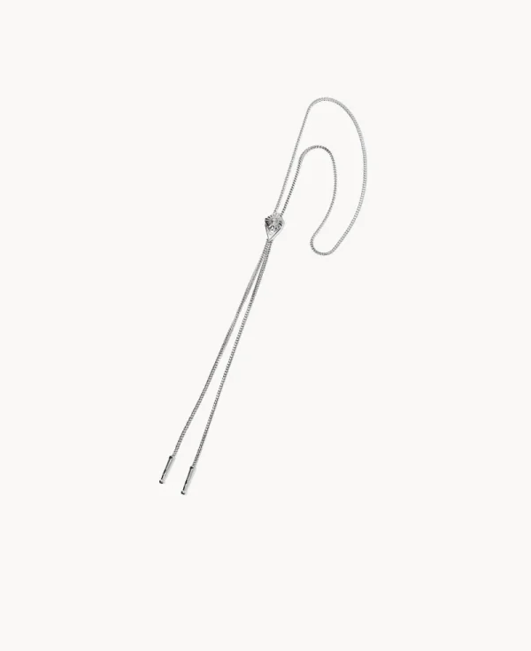 TOGA Concho Loop Tie – Silver