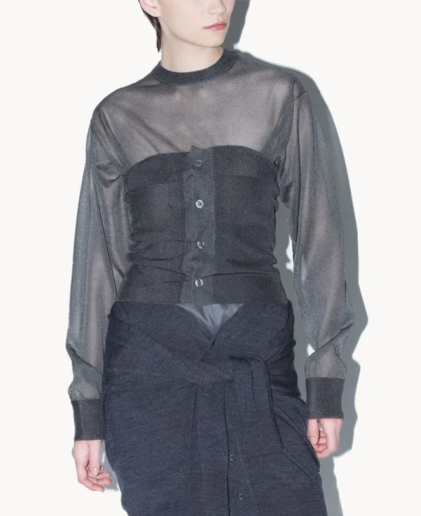 TOGA Sheer Knit – Gray
