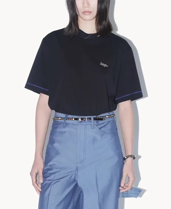 TOGA Stitched T-Shirt – Black
