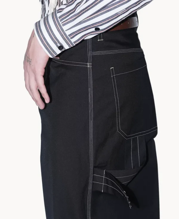TOGA Twil Painter Pants – Black