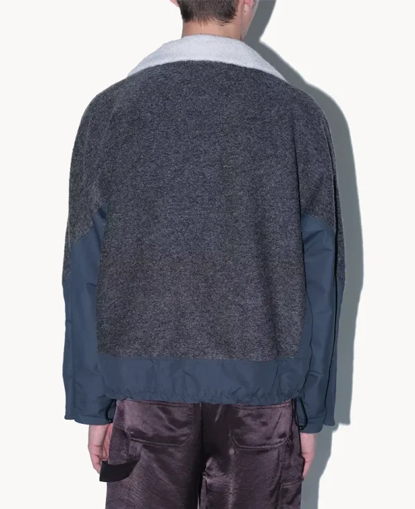TOGA Wool Jersey Blouson – Gray