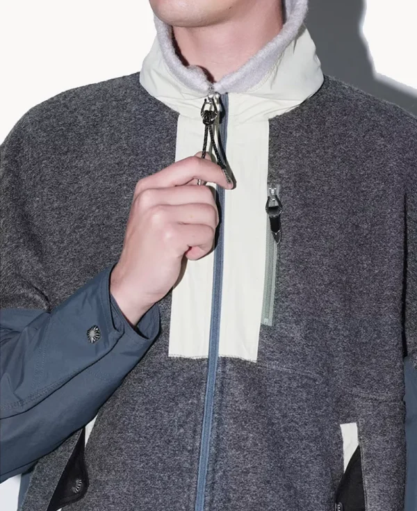 TOGA Wool Jersey Blouson – Gray