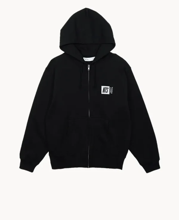 TOGA x NTS Full Zip Hoodie – Black