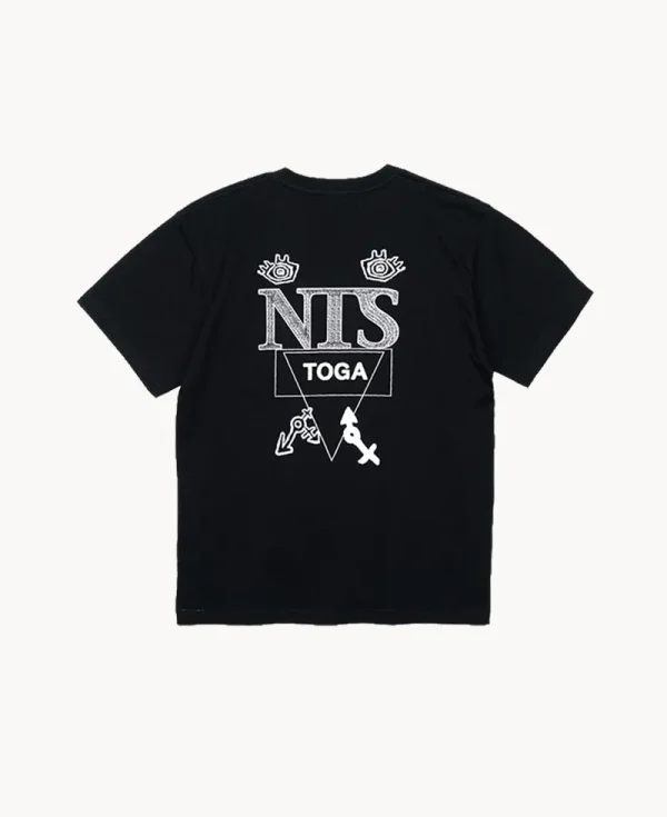 TOGA x NTS Print T-Shirt – Black