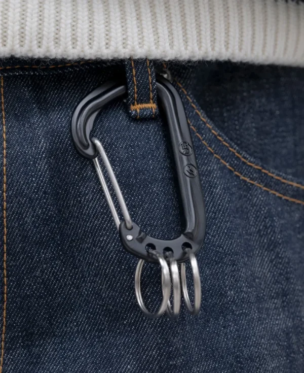 UNIFORM EXPERIMENT Aluminium Carabiner – Black