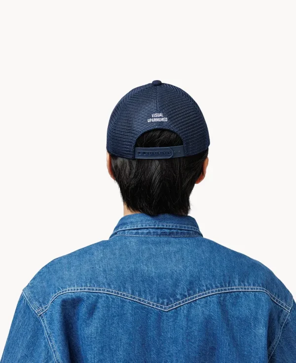 WTAPS -T-6M Cotton Mesh Cap – Navy
